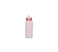 Mepal Drinking Bottle Pop-up Campus, Drinking Bottle, Leak Proof Drink Bottle For School, BPA-free and Dishwasher Safe, 400 ml, Cool pink