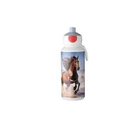 Mepal - Drinking Bottle Pop-up Campus - Drinking Bottle - Leak Proof Drink Bottle For School - BPA-free & Dishwasher Safe - 400 ml - Wild Horse