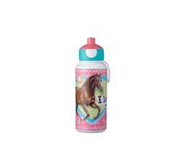 Mepal - Drinking Bottle Pop-Up Campus - Drinking Bottle - Leak Proof Drink Bottle For School - BPA-Free & Dishwasher Safe - 400 ml - My Horse