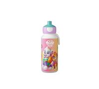Mepal - Drinking Bottle Pop-up Campus - Drinking Bottle - Leak Proof Drink Bottle For School - BPA-free & Dishwasher Safe - 400 ml - Paw Patrol Girls