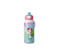 Mepal - Drinking Bottle Pop-Up Campus - Drinking Bottle - Leak Proof Drink Bottle For School - BPA-Free & Dishwasher Safe - 400 ml - Unicorn