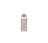 Mepal Drinking Bottle Pop-up Campus Little Dutch, Drinking Bottle, Leak Proof Drink Bottle For School, BPA-free and Dishwasher Safe, 400 ml, Fairy Garden