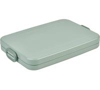 Mepal Flat Lunch Box - For 2 Sandwiches or 4 Bread Slices - Adults - Nordic Sag