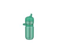 Mepal Flip Bottle Sport, Leakproof (in closed position), Carry Handle and comfortable Grip, Built-in Straw, Water Bottle, 600 ml, Apple green