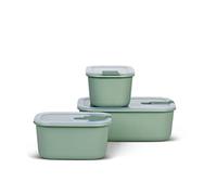 Mepal - Food container EasyClip - 3-Piece Set - Food containers with lids - Clip closure - Suitable for the microwave, steam oven, refrigerator & freezer - Airtight & leakproof - 2 x 450 ml + 1000 ml