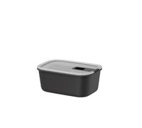Mepal - Food Container EasyClip - Bowl with lid & sliding closure - Suitable for microwave, steam cooker, refrigerator, and freezer - Airtight & leak-proof - 700 ml - Nordic black