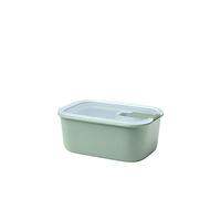 Mepal - Food container EasyClip - Food containers with lids - Clip closure - Suitable for the microwave, steam oven, refrigerator & freezer - Airtight & leakproof - 700 ml - Nordic sage