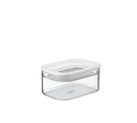 Mepal Fridge box 2 pcs Modula Fridge storage box with lid, Suitable for storing meat products and cheese Kitchen Storage & Fridge Organizer 550 + 2000 ml, White