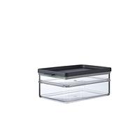 Mepal - Fridge box breakfast duo Omnia black - Practical storage box for sandwiches - Storage box suitable for the fridge - Dishwasher-safe