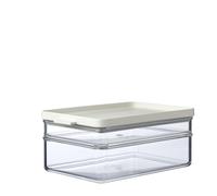 Mepal - Fridge box breakfast duo Omnia Nordic white - Practical storage box for sandwiches - Storage box suitable for the fridge - Dishwasher-safe
