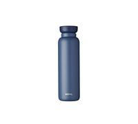 Mepal - Insulated Bottle Ellipse - Double Walled Insulated Bottle - Drinking Bottle On The Go - 12 Hours Hot & 24 Hours Cold - Stainless Steel - 900 ml - Nordic Denim