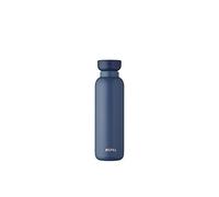 Mepal - Insulated Bottle Ellipse - Double Walled Insulated Bottle - Drinking Bottle On The Go - 12 Hours Hot & 24 Hours Cold - Stainless Steel - 500 ml - Nordic Denim