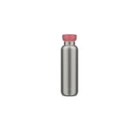 Mepal Insulated Bottle Ellipse, Double Walled Insulated Bottle, Drinking Bottle On The Go, 12 Hours Hot & 24 Hours Cold, Stainless Steel, 500 ml, Vivid mauve
