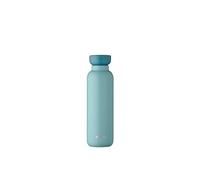Mepal - Insulated Bottle Ellipse - Double Walled Insulated Bottle - Drinking Bottle On The Go - 12 Hours Hot & 24 Hours Cold - Stainless Steel - 500 ml - Nordic Green