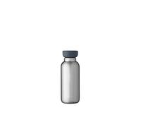 Mepal - Insulated Bottle Ellipse - Double Walled Insulated Bottle - Drinking Bottle On The Go - 9 Hours Hot & 12 Hours Cold - Stainless Steel - 350 ml - Natural Brushed