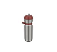 Mepal Insulated Bottle Twist Sport, Leakproof, No Tilt Needed, Vacuum Insulated, 6h Warm, 10h Cold, Water Bottle, 600 ml, Mountain red