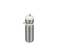 Mepal Insulated Bottle Twist Sport, Leakproof, No Tilt Needed, Vacuum Insulated, 6h Warm, 10h Cold, Water Bottle, 600 ml, Ceramic white