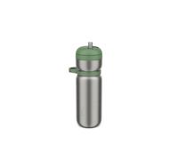 Mepal Insulated Bottle Twist Sport, Leakproof, No Tilt Needed, Vacuum Insulated, 6h Warm, 10h Cold, Water Bottle, 600 ml, Moss green