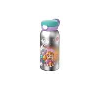 Mepal - Insulated Bottle with hinged lid Campus - Lid pops Open at the Touch of a Button - Keeps Drinks at Temperature - Drinking Bottle Suitable for Children - Leak-Proof - 500 ml - Paw Patrol Girls