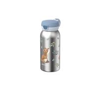 Mepal - Insulated Bottle with hinged lid Campus - Lid pops Open at the Touch of a Button - Keeps Drinks at Temperature - Water Bottle Suitable for Children - Leak-Proof - 500 ml - Forest Friends