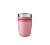 Mepal - Insulated Lunch Pot Ellipse - Thermo Lunch Pot - Practical Yoghurt Cup & Soup to Go Mug - 6-8 Hours Hot & 12 Hours Cold - 500 ml - Natural Pink