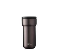 Mepal - Insulated Mug Ellipse - 4 Hours Hot & 8 Hours Cold - Insulated Cup On The Go - Suitable As Tea Cup & Coffee Cup to Go - Fits All Cup Holders - 375 ml - Titanium