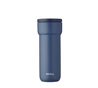 Mepal - Insulated Mug Ellipse - 6 Hours Hot & 10 Hours Cold - Insulated Cup On The Go - Suitable As Tea Cup & Coffee Cup to Go - Fits All Cup Holders - 475 ml - Nordic Denim