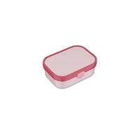 Mepal Lunch Box Campus, Bento Box for Children, Lunch Box with Bento Compartment and Fork, with Clip Closure, Dishwasher Safe and BPA-Free, 750 ml, Cool Pink