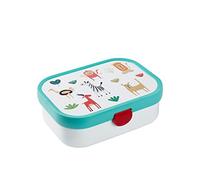 Mepal - Lunch Box Campus - Bento Box for Children - Lunch Box with Bento Compartment & Fork - with Clip Closure - Dishwasher Safe & BPA-Free - 750 ml - Animal Friends