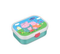 Mepal Lunch Box Campus, Bento Box for Children, with Bento Compartment and Fork, with Clip Closure, Dishwasher Safe and BPA-Free, 750 ml, Peppa Pig