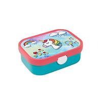 Mepal - Lunch Box Campus - Bento Lunch Box For Children - Lunch Box With Bento Compartment & Fork - Lunch Box With Clip Closure - BPA-free & Dishwasher Safe - 750 ml - Unicorn