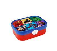 Mepal - Lunch Box Campus - Bento Lunch Box For Children - Lunch Box With Bento Compartment & Fork - Lunch Box With Clip Closure - BPA-free & Dishwasher Safe - 750 ml - Avengers