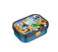 Mepal - Lunch Box Campus - Bento Box For Children - With Bento Compartment & Fork - With Clip Closure - Dishwasher Safe & BPA-free - 750 ml - Hot Wheels