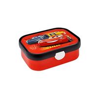 Mepal - Lunch Box Campus - Bento Lunch Box for Children - Lunch Box with Bento Compartment & Fork - Lunch Box with Clip Closure - BPA-Free & Dishwasher Safe - 750 ml - Cars