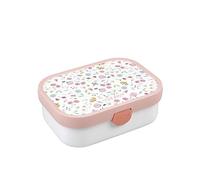 Mepal - Lunch Box Campus Little Dutch - Bento Lunch Box For Childeren - Lunch Box With Bento Compartment - Lunch Box With Clip Closure - BPA-Free & Dishwasher Safe - 750 ml - Flowers & Butterflies