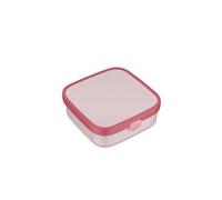 Mepal Lunch Box Large Campus, Lunch Box for Children, Includes 2 Removable Leakproof Boxes and Fork, Boxes are Microwave Safe, 2X 200 and 1250 ml, Cool Pink