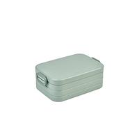 Mepal Lunch Box Midi - Lunch Box To Go - For 2 Sandwiches or 4 Slices of Bread - Snack & Lunch - Lunch Box Adults - Nordic sage