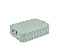 Mepal Lunch Box Large - Lunch Box to Go - for 4 Sandwiches or 8 Slices of Bread - Snack & Lunch - Lunch Box Adults - Nordic sage