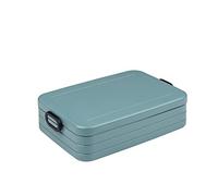 Mepal - Lunch Box Take a Break Large - Lunch Box to Go - for 4 Sandwiches or 8 Slices of Bread - Suitable for The Dishwasher - 1500 ml - Nordic Green