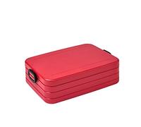 Mepal - Lunch Box Take a Break Large - Nordic Red - Capacity 1700 ml - Compartment Lunch Box - Ideal for Meal Prep - Sandwich Box - Dishwasher Safe
