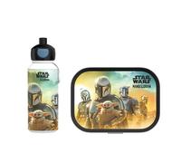 Mepal - Lunch Set Campus - For Children with Pop-up Drink Bottle & Lunch Box - For School or On The Go - Dishwasher Safe & BPA-free - 400 + 750 ml - Star Wars