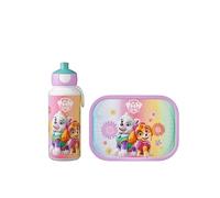 Mepal - Lunch Set Campus - Lunch Set For Children with Pop-Up Drink Bottle & Lunch Box - Lunch Set For School or On The Go - BPA-Free - 400 ml + 750 ml - Paw Patrol Girls