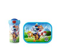 Mepal - Lunch Set Campus - Lunch Set for Children with School Beaker & Lunch Box - Lunch Set for School or On The Go - Dishwasher Safe & BPA-Free - 300 ml + 750 ml - Paw Patrol Pups