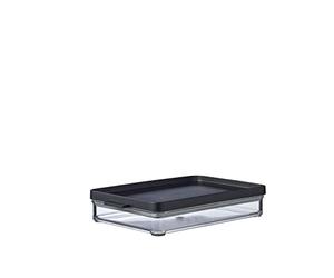 Mepal Meat Fridge Storage Containers - Container with Lid for Meat - Fridge Container for Kitchen Storage & Organization - Dishwasher-safe - 500 ml - Black