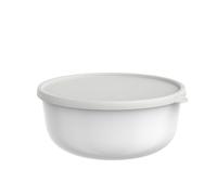 Mepal Microwave Container Lumina, Food Storage Containers with Lid Suitable for Fridge, Freezer, Steam Oven, Microwave and Dishwasher, Kitchen Storage Bowls, Bowl with Lid, 3000 ml, White