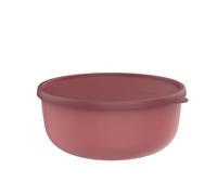Mepal Microwave Container Lumina, Food Storage Containers with Lid Suitable for Fridge, Freezer, Steam Oven, Microwave and Dishwasher, Kitchen Storage Bowls, Bowl with Lid, 3000 ml, Vivid mauve