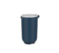 Mepal - Mixing Jug with Lid Chef it - Seals for Storage, fits Fridge Door - Non-Slip Base for Added Stability - Microwave & Dishwasher Safe - 1000 ml - Navy