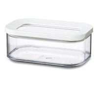 Mepal Modula 106914030600 Storage Container, Plastic, 425 ml, Transparent/White (Pack of 4)