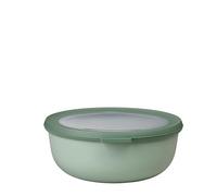 Mepal - Multi Bowl Cirqula Rectangular - Food Storage Container with Lid - Suitable as Airtight Storage Box for the Fridge & Freezer, Microwave Container & Servable Dish - 1250 ml - Nordic sage