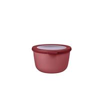 Mepal - Multi Bowl Cirqula Round - Food Storage Container with Lid - Suitable as Airtight Storage Box for The Fridge & Freezer, Microwave Container & Servable Dish - 1000 ml - Vivid Mauve